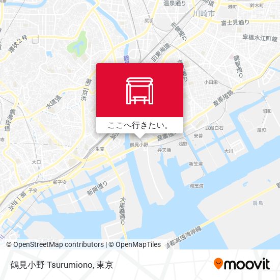 鶴見小野 Tsurumiono地図