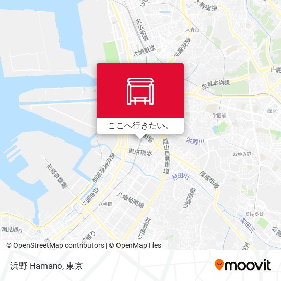 浜野 Hamano地図
