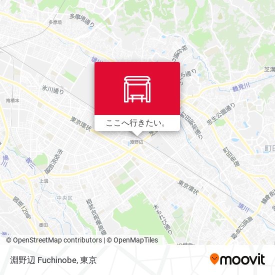 淵野辺 Fuchinobe地図