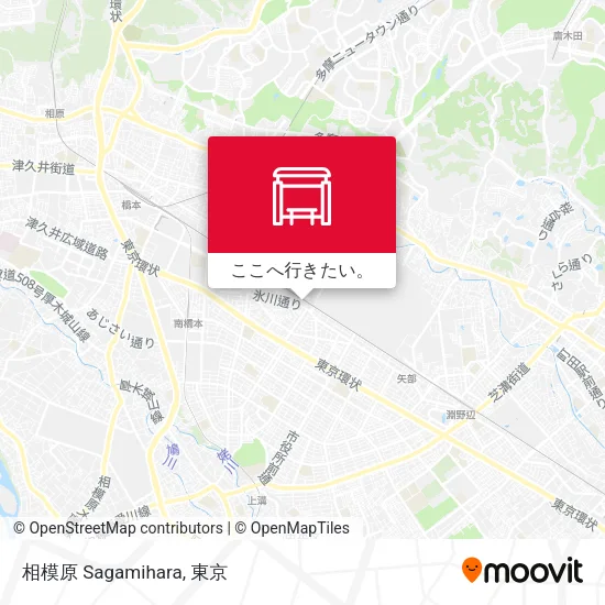 相模原 Sagamihara地図