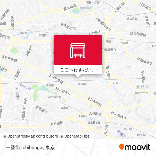 一番街 Ichibangai地図
