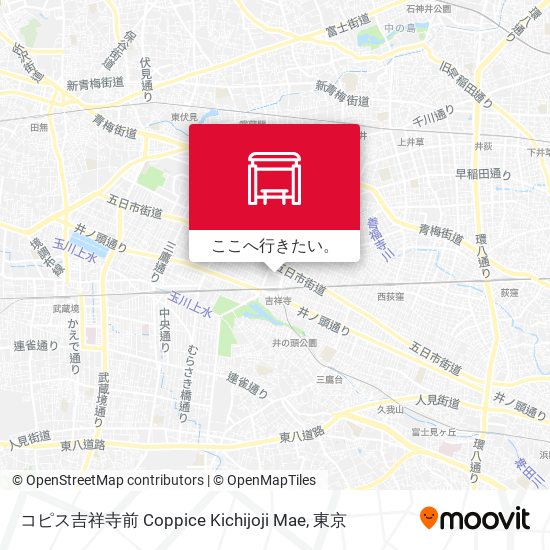 コピス吉祥寺前 Coppice Kichijoji Mae地図