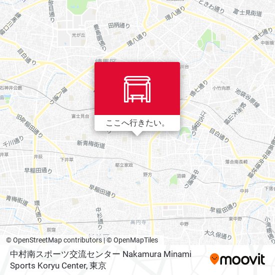 中村南スポーツ交流センター Nakamura Minami Sports Koryu Center地図