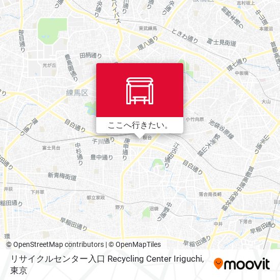 リサイクルセンター入口 Recycling Center Iriguchi地図