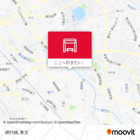 網代橋地図