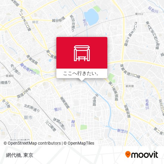 網代橋地図