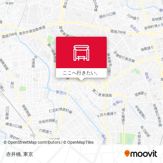 赤井橋地図