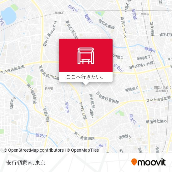 安行領家南地図