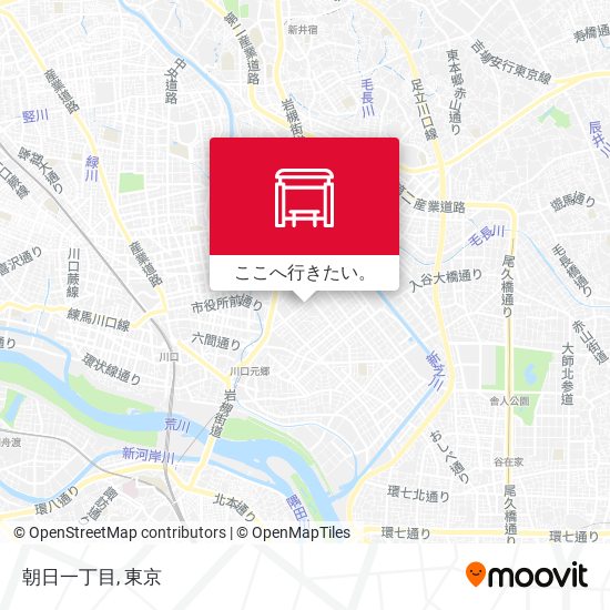 朝日一丁目地図