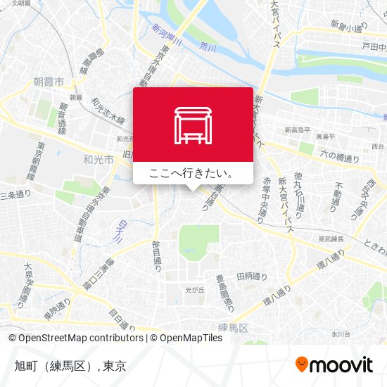 旭町（練馬区）地図