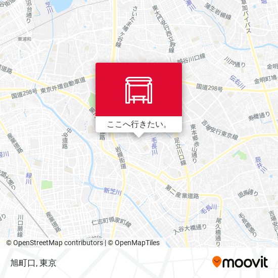 旭町口地図