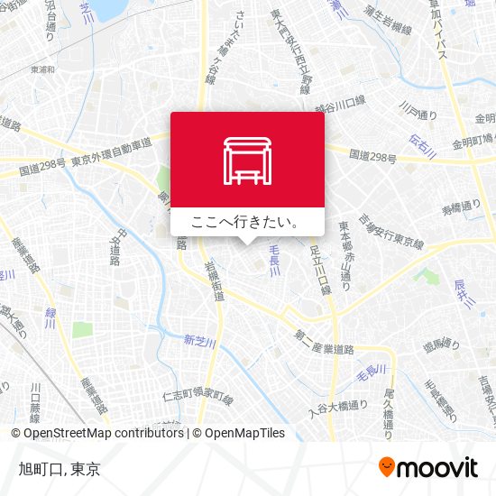 旭町口地図