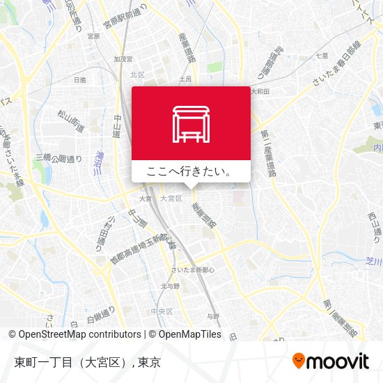 東町一丁目（大宮区）地図