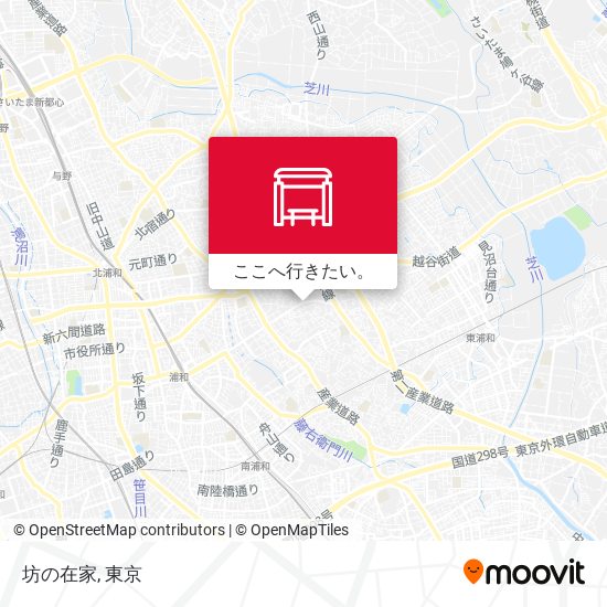 坊の在家地図