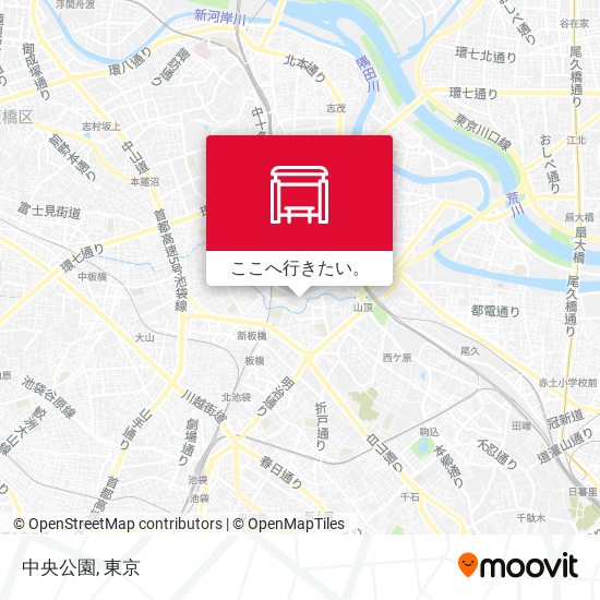 中央公園地図