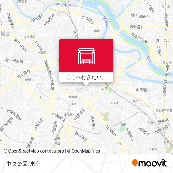 中央公園地図