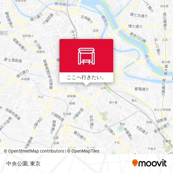中央公園地図