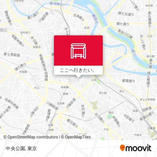 中央公園地図