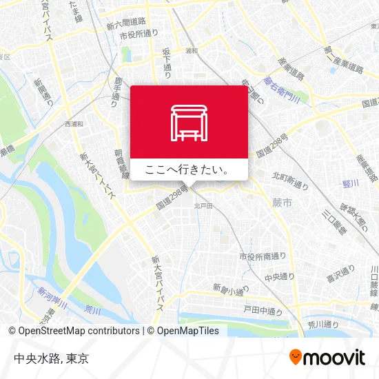 中央水路地図