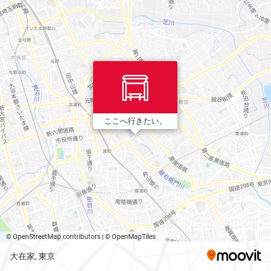 大在家地図