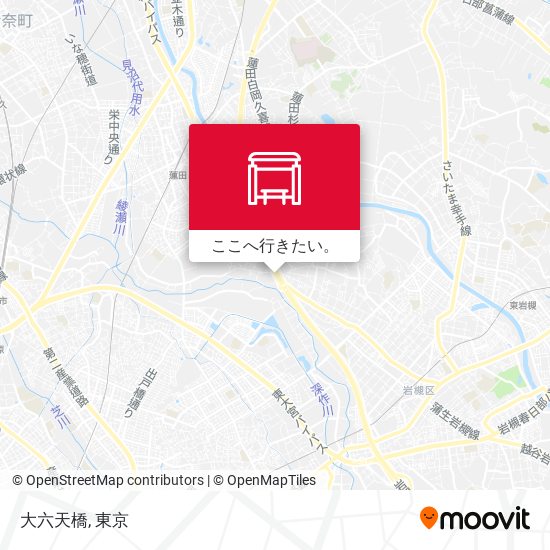 大六天橋地図