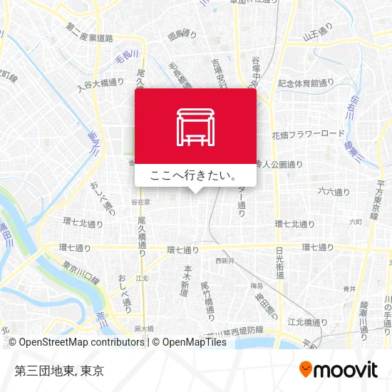 第三団地東地図