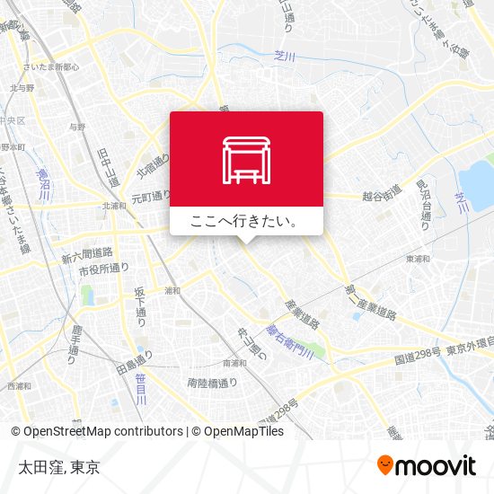 太田窪地図