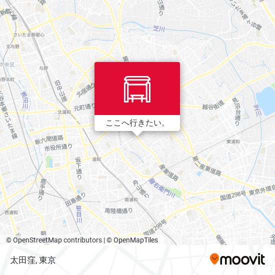 太田窪地図