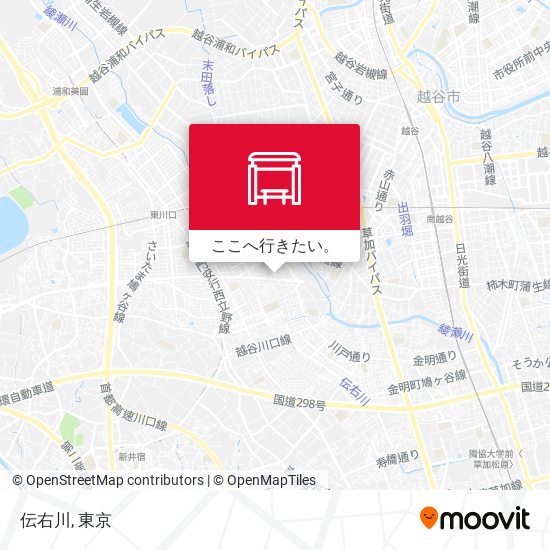 伝右川地図