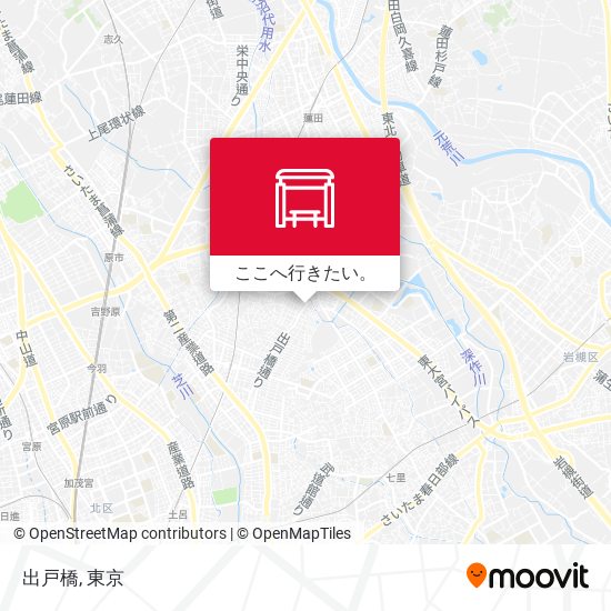 出戸橋地図
