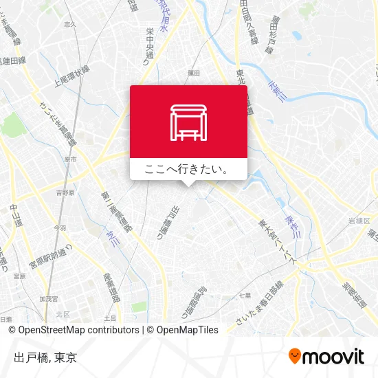 出戸橋地図