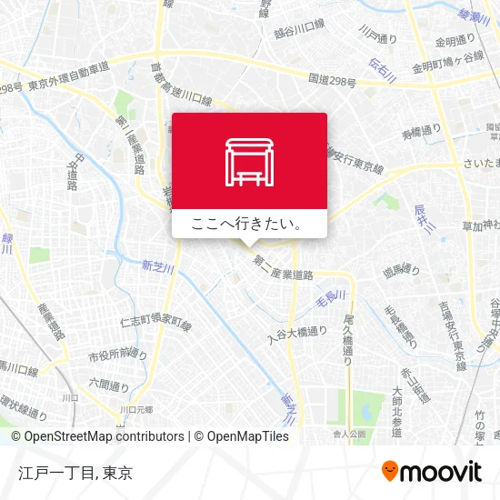 江戸一丁目地図