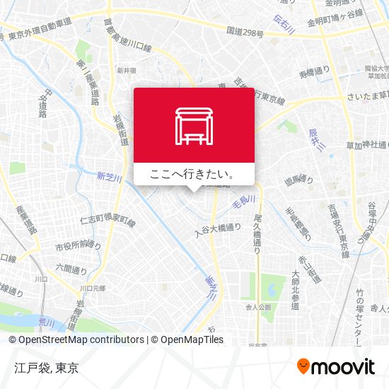 江戸袋地図