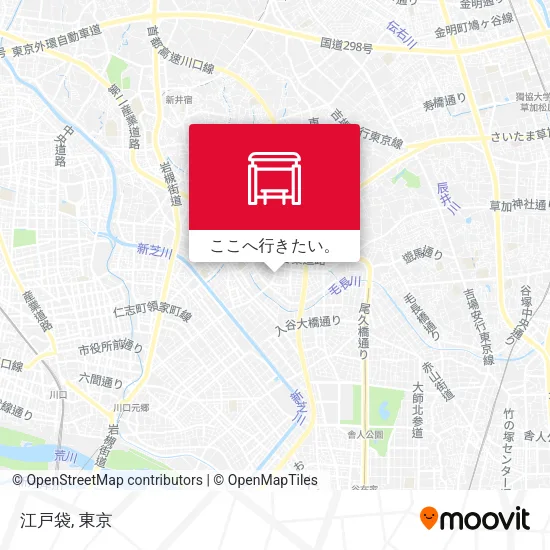 江戸袋地図