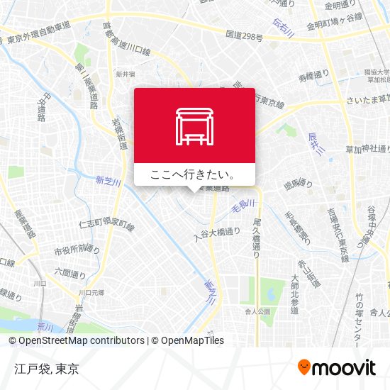 江戸袋地図