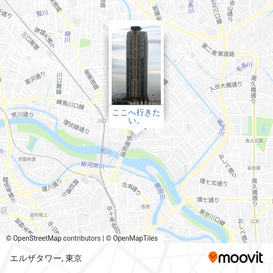 エルザタワー地図