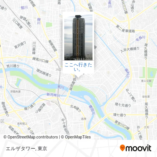 エルザタワー地図