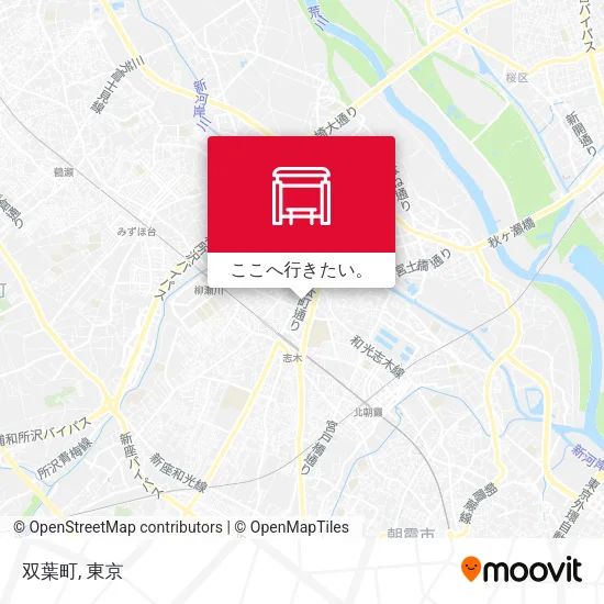 双葉町地図
