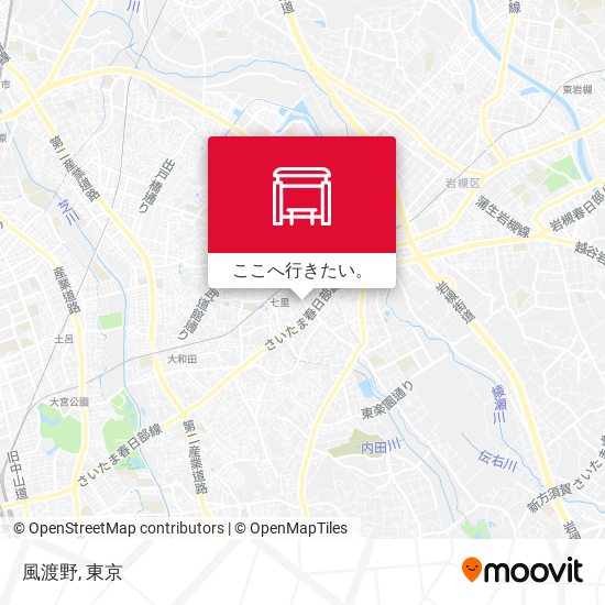 風渡野地図