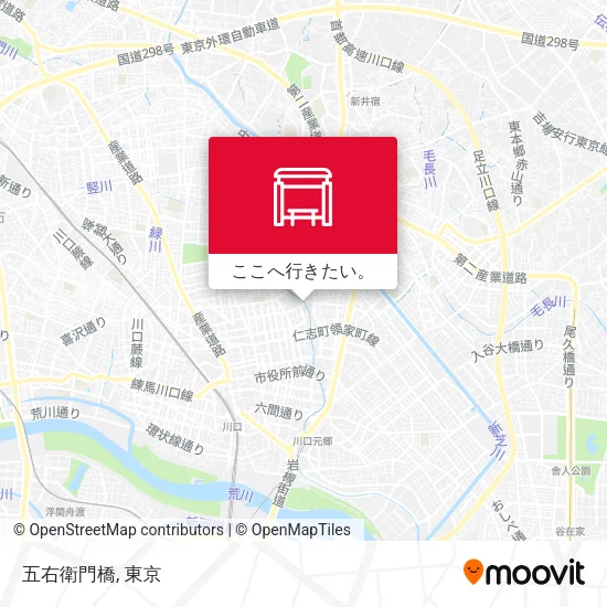 五右衛門橋地図