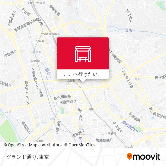 グランド通り地図
