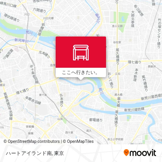ハートアイランド南地図