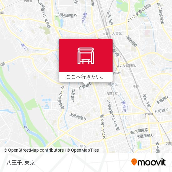 八王子地図