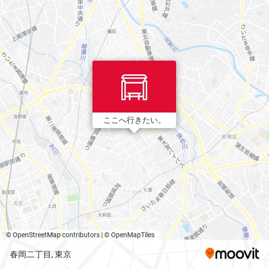 春岡二丁目地図