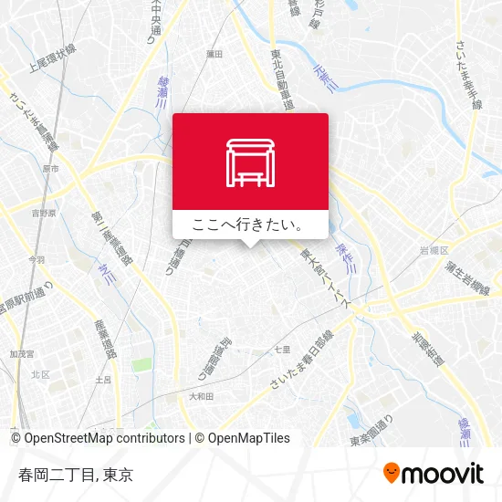 春岡二丁目地図