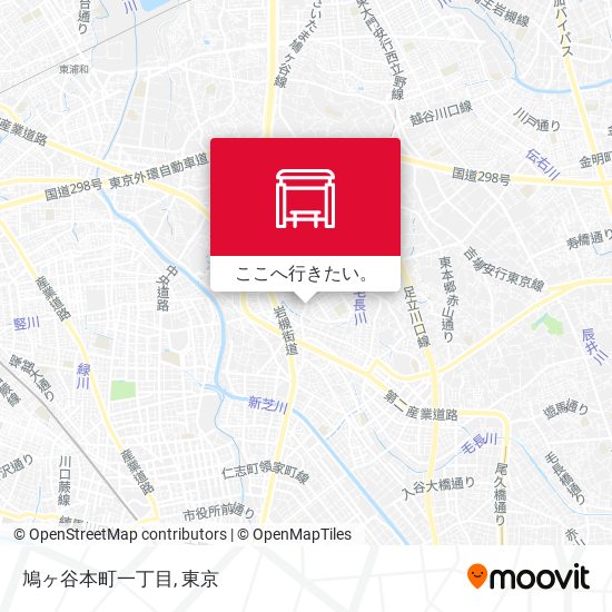鳩ヶ谷本町一丁目地図