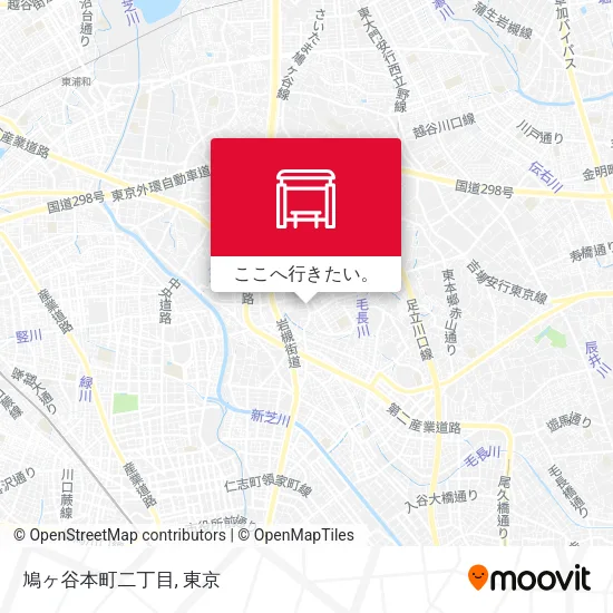 鳩ヶ谷本町二丁目地図
