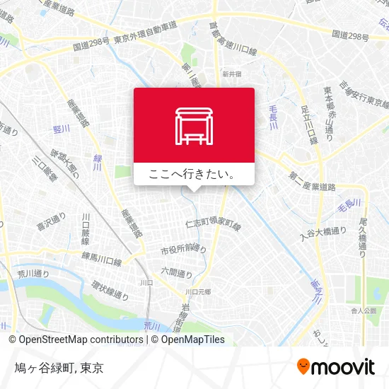 鳩ヶ谷緑町地図