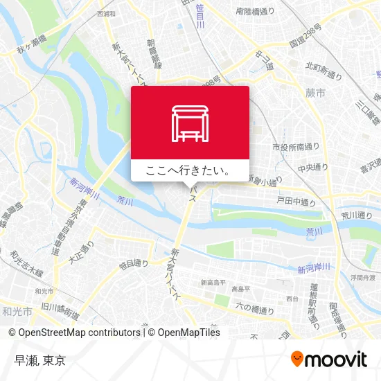 早瀬地図