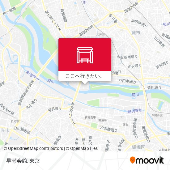 早瀬会館地図